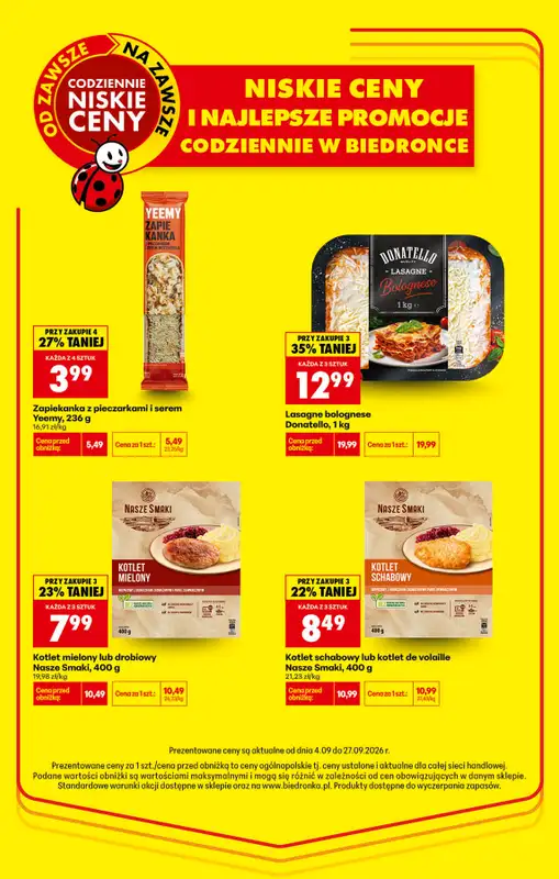 Biedronka - gazetka promocyjna Niskie ceny i najlepsze promocje   - strona 3