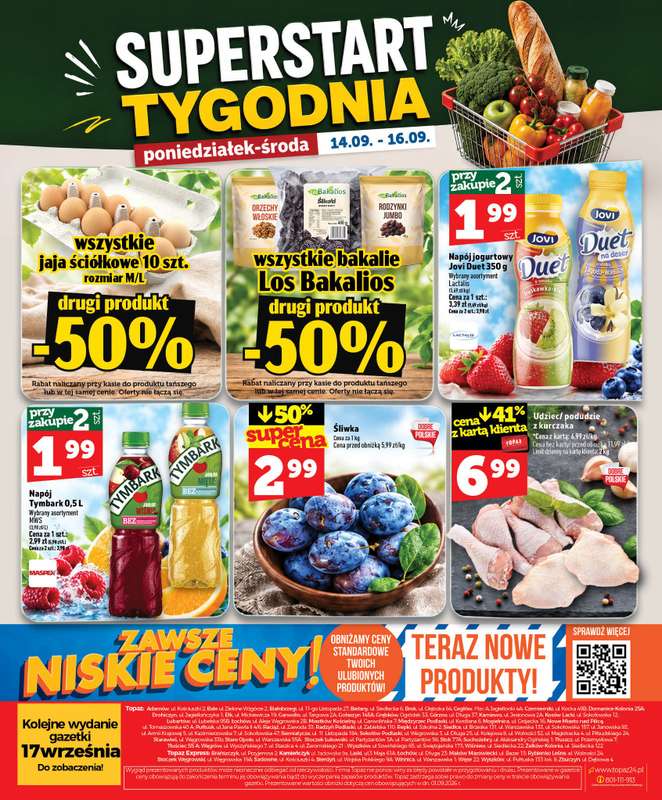 TOPAZ - gazetka promocyjna Gazetka od czwartku 10.09 do środy 16.09 - strona 48