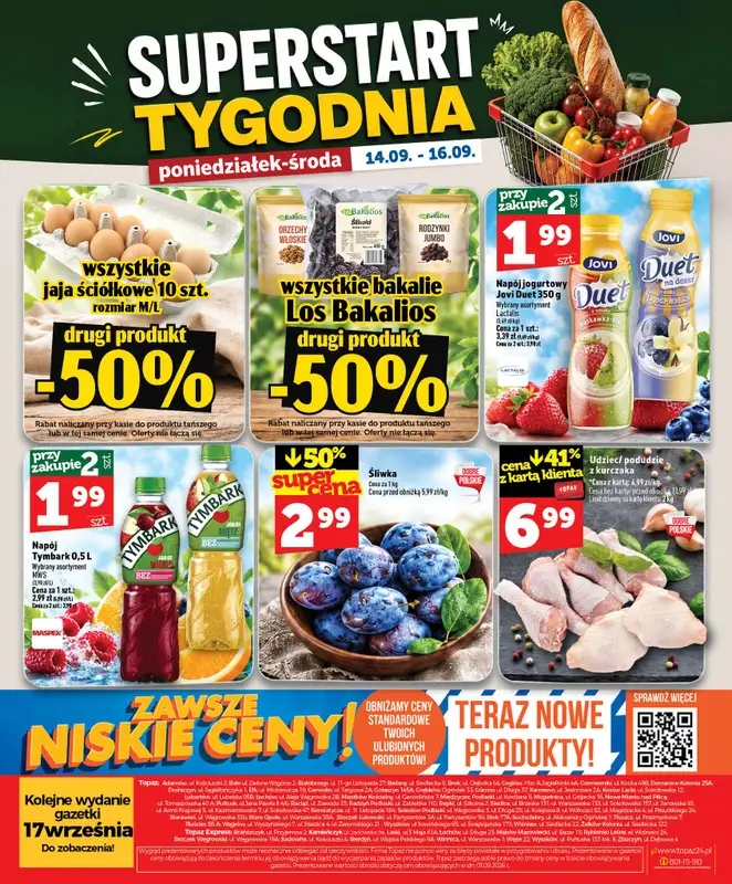 TOPAZ - gazetka promocyjna Gazetka od czwartku 10.09 do środy 16.09 - strona 48