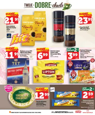 TOPAZ - gazetka promocyjna Gazetka od czwartku 10.09 do środy 16.09 - strona 35