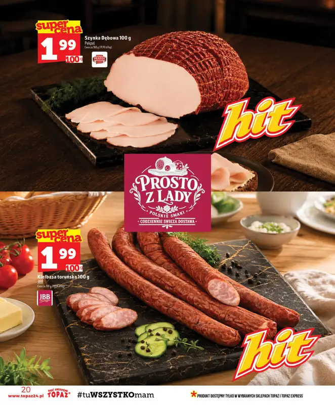 TOPAZ - gazetka promocyjna Gazetka od czwartku 10.09 do środy 16.09 - strona 20