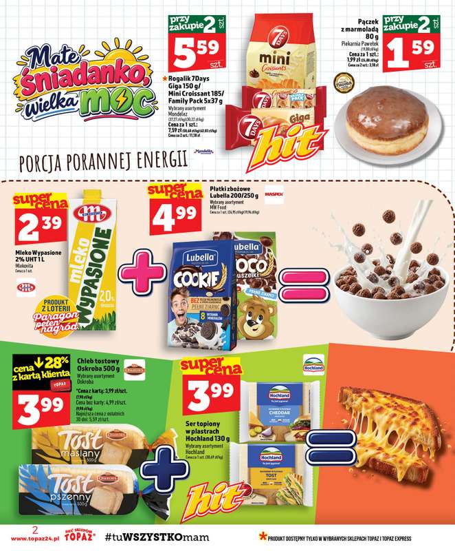 TOPAZ - gazetka promocyjna Gazetka od czwartku 10.09 do środy 16.09 - strona 2
