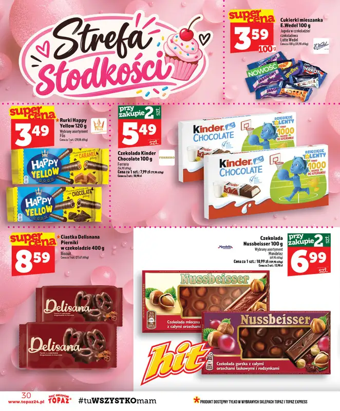TOPAZ - gazetka promocyjna Gazetka od czwartku 10.09 do środy 16.09 - strona 30