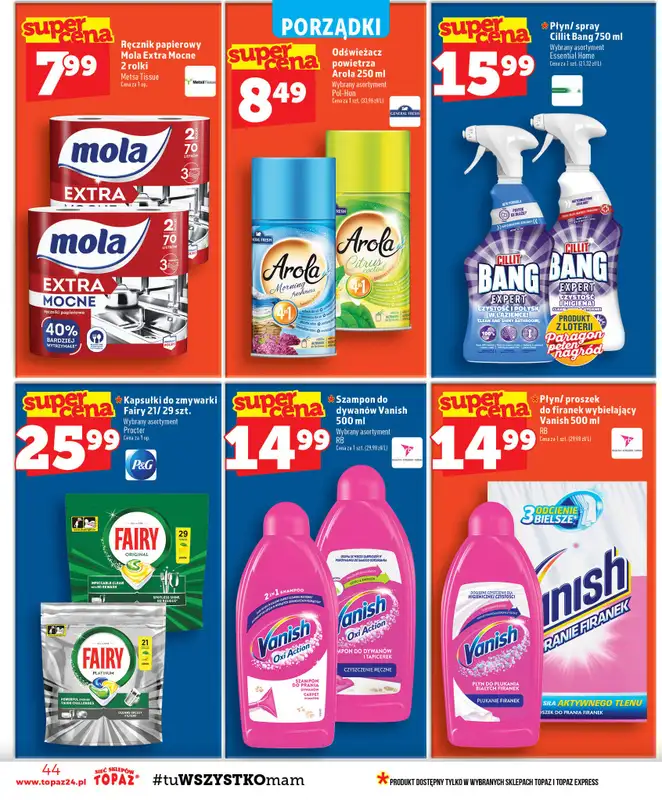 TOPAZ - gazetka promocyjna Gazetka od czwartku 10.09 do środy 16.09 - strona 44