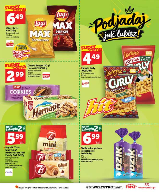 TOPAZ - gazetka promocyjna Gazetka od czwartku 10.09 do środy 16.09 - strona 33