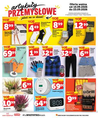TOPAZ - gazetka promocyjna Gazetka od czwartku 10.09 do środy 16.09 - strona 46