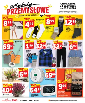 TOPAZ - gazetka promocyjna Gazetka od czwartku 10.09 do środy 16.09 - strona 46