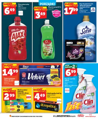 TOPAZ - gazetka promocyjna Gazetka od czwartku 10.09 do środy 16.09 - strona 45