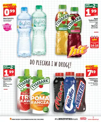 TOPAZ - gazetka promocyjna Gazetka od czwartku 10.09 do środy 16.09 - strona 3