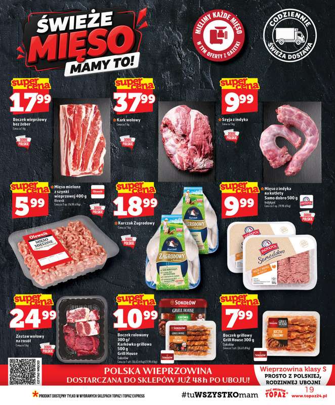 TOPAZ - gazetka promocyjna Gazetka od czwartku 10.09 do środy 16.09 - strona 19