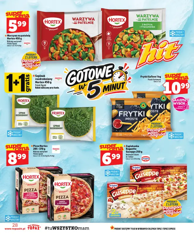 TOPAZ - gazetka promocyjna Gazetka od czwartku 10.09 do środy 16.09 - strona 28