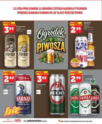 TOPAZ - gazetka promocyjna Gazetka od czwartku 10.09 do środy 16.09 - strona 14