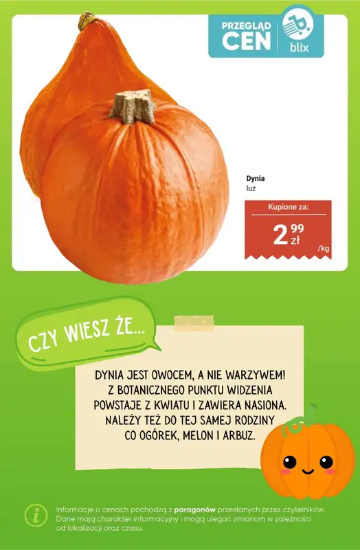 Dino - gazetka promocyjna Owoce i warzywa - przegląd cen i ciekawostki od poniedziałku 07.09 do niedzieli 13.09 - strona 6