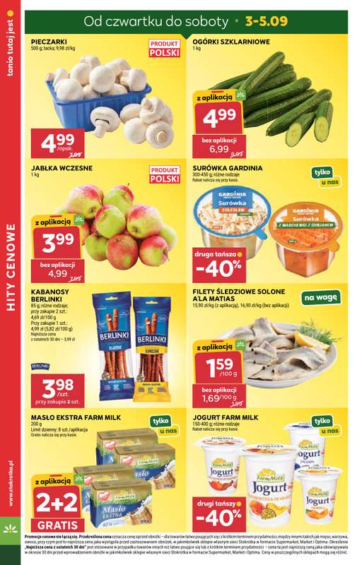 Stokrotka - gazetka promocyjna Gazetka Supermarket od czwartku 03.09 do środy 09.09 - strona 8