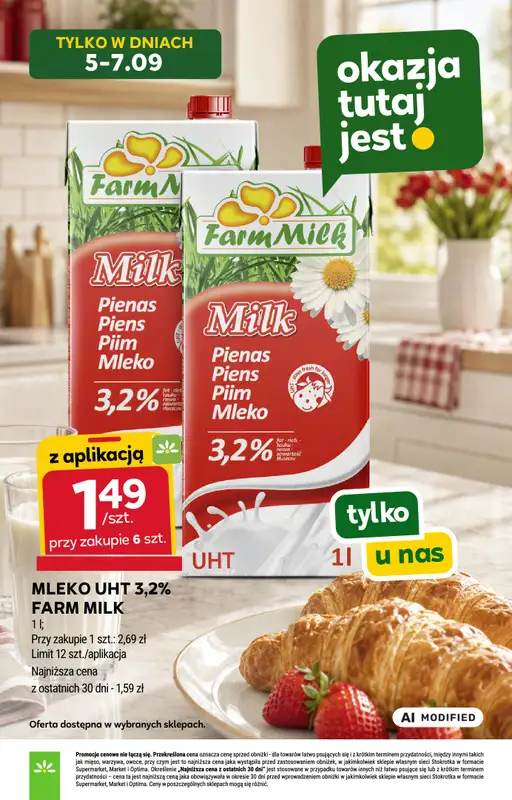 Stokrotka - gazetka promocyjna Gazetka Supermarket od czwartku 03.09 do środy 09.09 - strona 4