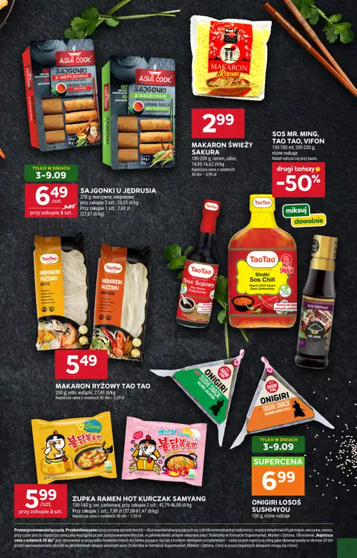 Stokrotka - gazetka promocyjna Gazetka Market od czwartku 03.09 do środy 09.09 - strona 23
