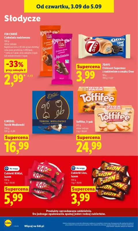 Lidl - gazetka promocyjna Oferta od czwartku od czwartku 03.09 do soboty 05.09 - strona 78