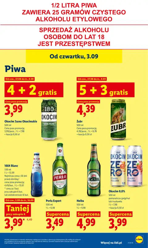 Lidl - gazetka promocyjna Oferta od czwartku od czwartku 03.09 do soboty 05.09 - strona 71