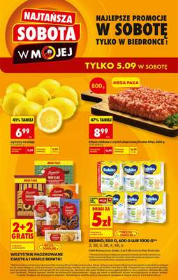 Biedronka - gazetka promocyjna Najtańsza sobota od soboty 05.09 do soboty 05.09