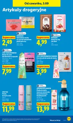Lidl - gazetka promocyjna Oferta od czwartku od czwartku 03.09 do soboty 05.09 - strona 85