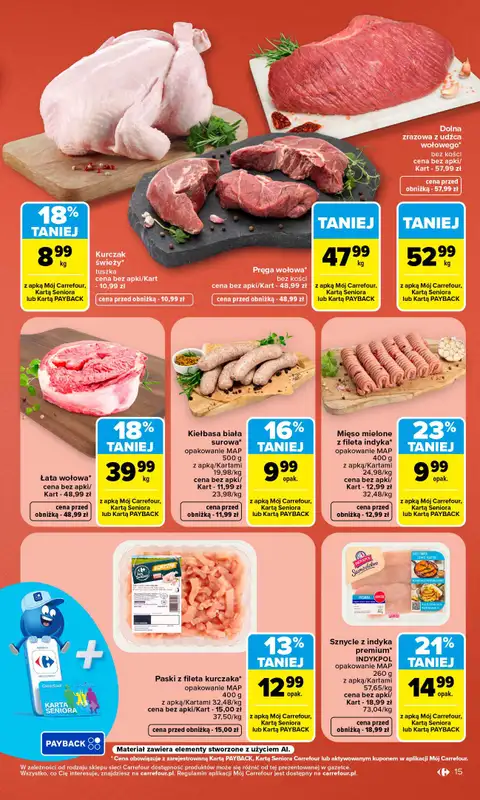 Carrefour - gazetka promocyjna Gazetka Carrefour od poniedziałku od poniedziałku 07.09 do soboty 12.09 - strona 17