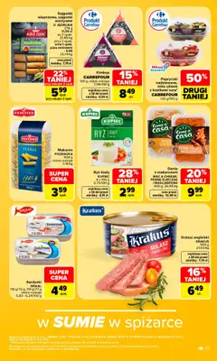 Carrefour - gazetka promocyjna Gazetka Carrefour od poniedziałku od poniedziałku 07.09 do soboty 12.09 - strona 29