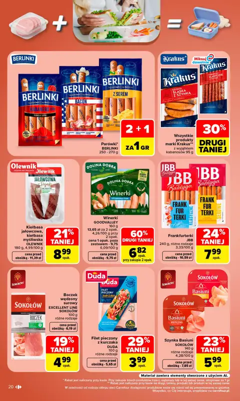 Carrefour - gazetka promocyjna Gazetka Carrefour od poniedziałku od poniedziałku 07.09 do soboty 12.09 - strona 22