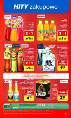 Carrefour - gazetka promocyjna Gazetka Carrefour od poniedziałku od poniedziałku 07.09 do soboty 12.09 - strona 9