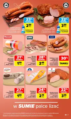 Carrefour - gazetka promocyjna Gazetka Carrefour od poniedziałku od poniedziałku 07.09 do soboty 12.09 - strona 23