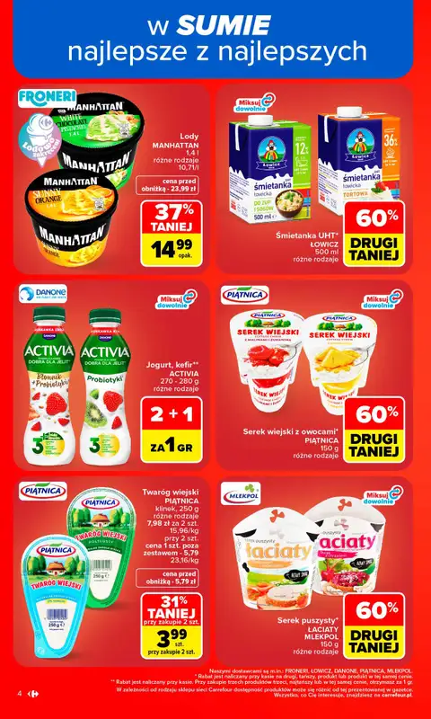Carrefour - gazetka promocyjna Gazetka Carrefour od poniedziałku od poniedziałku 07.09 do soboty 12.09 - strona 6