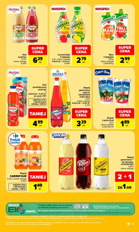 Carrefour - gazetka promocyjna Gazetka Carrefour od poniedziałku od poniedziałku 07.09 do soboty 12.09 - strona 37