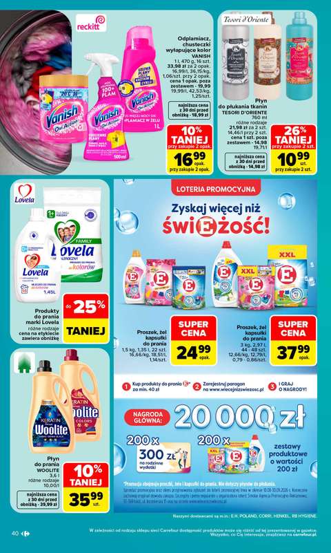 Carrefour - gazetka promocyjna Gazetka Carrefour od poniedziałku od poniedziałku 07.09 do soboty 12.09 - strona 42