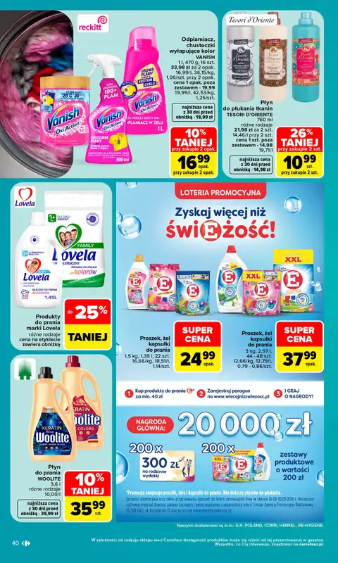 Carrefour - gazetka promocyjna Gazetka Carrefour od poniedziałku od poniedziałku 07.09 do soboty 12.09 - strona 42