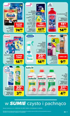 Carrefour - gazetka promocyjna Gazetka Carrefour od poniedziałku od poniedziałku 07.09 do soboty 12.09 - strona 43