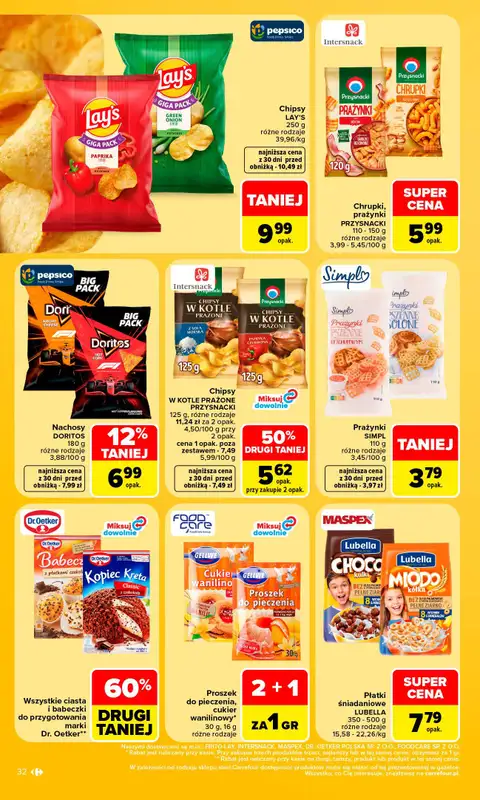 Carrefour - gazetka promocyjna Gazetka Carrefour od poniedziałku od poniedziałku 07.09 do soboty 12.09 - strona 34