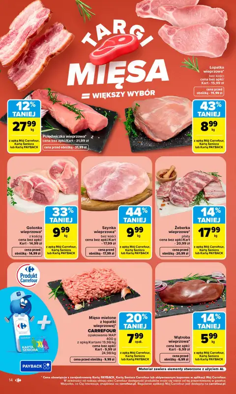 Carrefour - gazetka promocyjna Gazetka Carrefour od poniedziałku od poniedziałku 07.09 do soboty 12.09 - strona 16