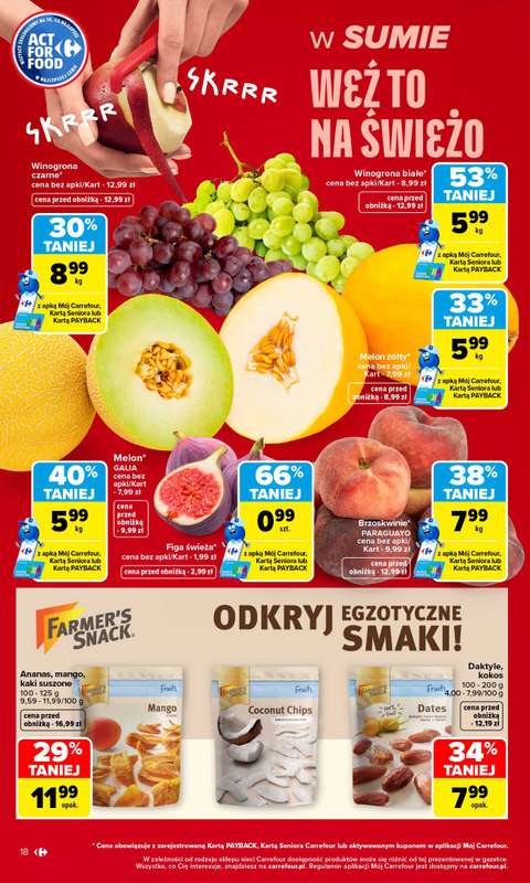 Carrefour - gazetka promocyjna Gazetka Carrefour od poniedziałku od poniedziałku 07.09 do soboty 12.09 - strona 20