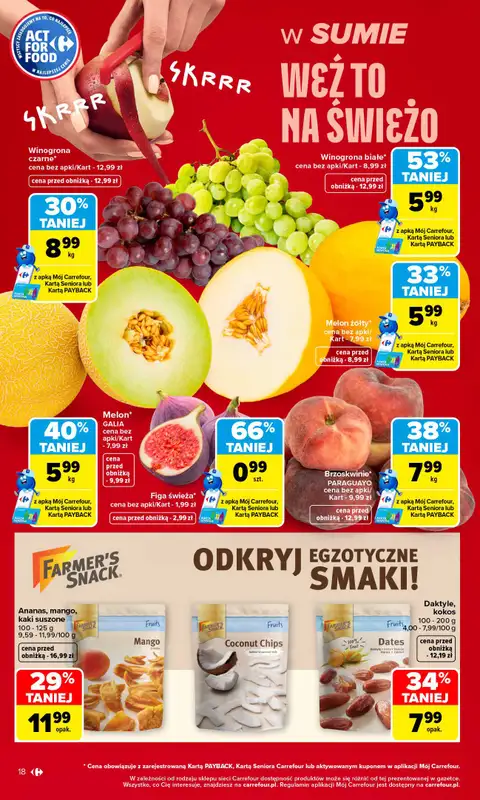 Carrefour - gazetka promocyjna Gazetka Carrefour od poniedziałku od poniedziałku 07.09 do soboty 12.09 - strona 20