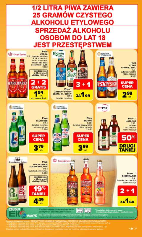 Carrefour - gazetka promocyjna Gazetka Carrefour od poniedziałku od poniedziałku 07.09 do soboty 12.09 - strona 39