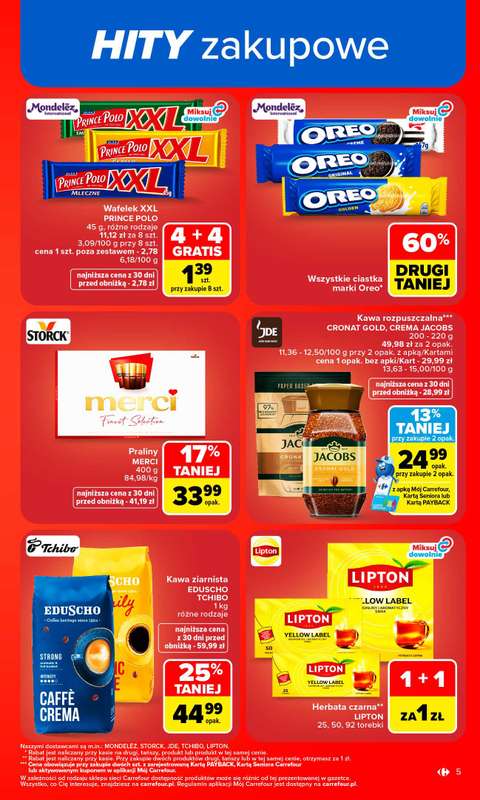 Carrefour - gazetka promocyjna Gazetka Carrefour od poniedziałku od poniedziałku 07.09 do soboty 12.09 - strona 7