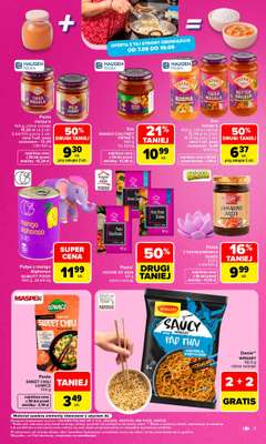 Carrefour - gazetka promocyjna Gazetka Kuchnia indyjska i tajska od poniedziałku 07.09 do soboty 19.09 - strona 3