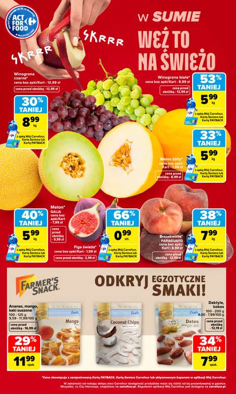 Carrefour - gazetka promocyjna Gazetka Weź to na świeżo od poniedziałku 07.09 do soboty 12.09 - strona 4