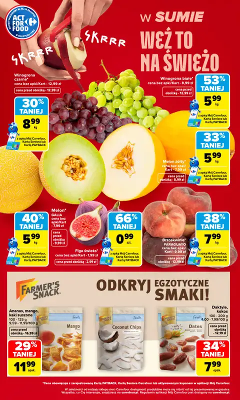 Carrefour - gazetka promocyjna Gazetka Weź to na świeżo od poniedziałku 07.09 do soboty 12.09 - strona 4