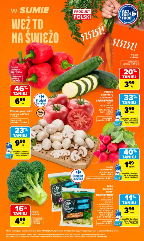 Carrefour - gazetka promocyjna Gazetka Weź to na świeżo od poniedziałku 07.09 do soboty 12.09 - strona 5