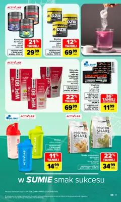 Carrefour - gazetka promocyjna Gazetka Siebie znasz najlepiej od poniedziałku 07.09 do soboty 19.09 - strona 33