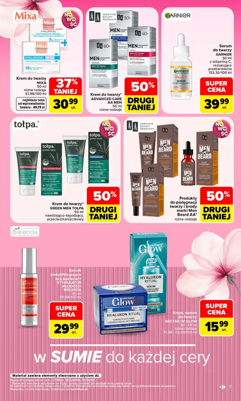 Carrefour - gazetka promocyjna Gazetka Siebie znasz najlepiej od poniedziałku 07.09 do soboty 19.09 - strona 7
