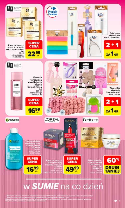 Carrefour - gazetka promocyjna Gazetka Siebie znasz najlepiej od poniedziałku 07.09 do soboty 19.09 - strona 5