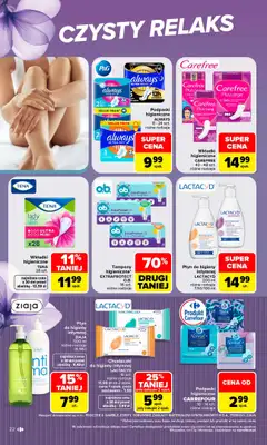 Carrefour - gazetka promocyjna Gazetka Siebie znasz najlepiej od poniedziałku 07.09 do soboty 19.09 - strona 22
