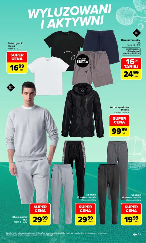 Carrefour - gazetka promocyjna Gazetka Siebie znasz najlepiej od poniedziałku 07.09 do soboty 19.09 - strona 35
