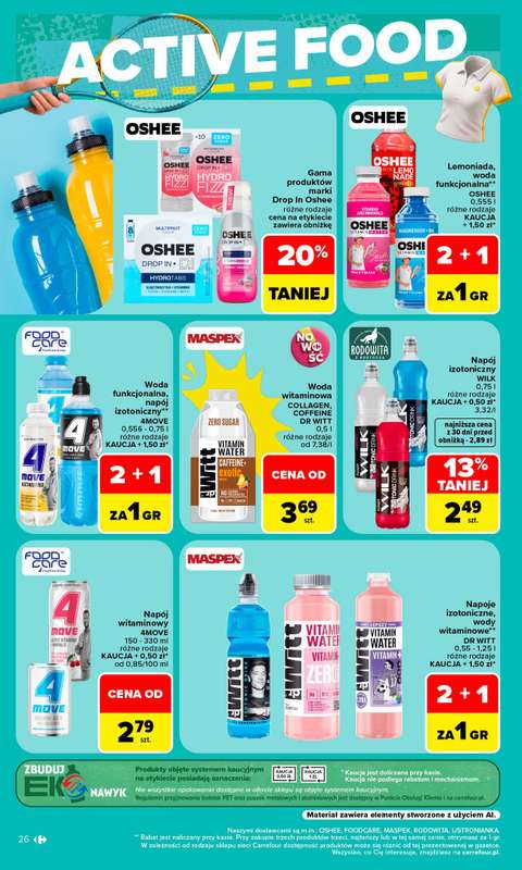 Carrefour - gazetka promocyjna Gazetka Siebie znasz najlepiej od poniedziałku 07.09 do soboty 19.09 - strona 26
